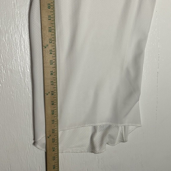 NEW Pearl Izumi Womens Transfer Sleeveless Baselayer Tank Top Size XS White Mesh - Picture 11 of 11